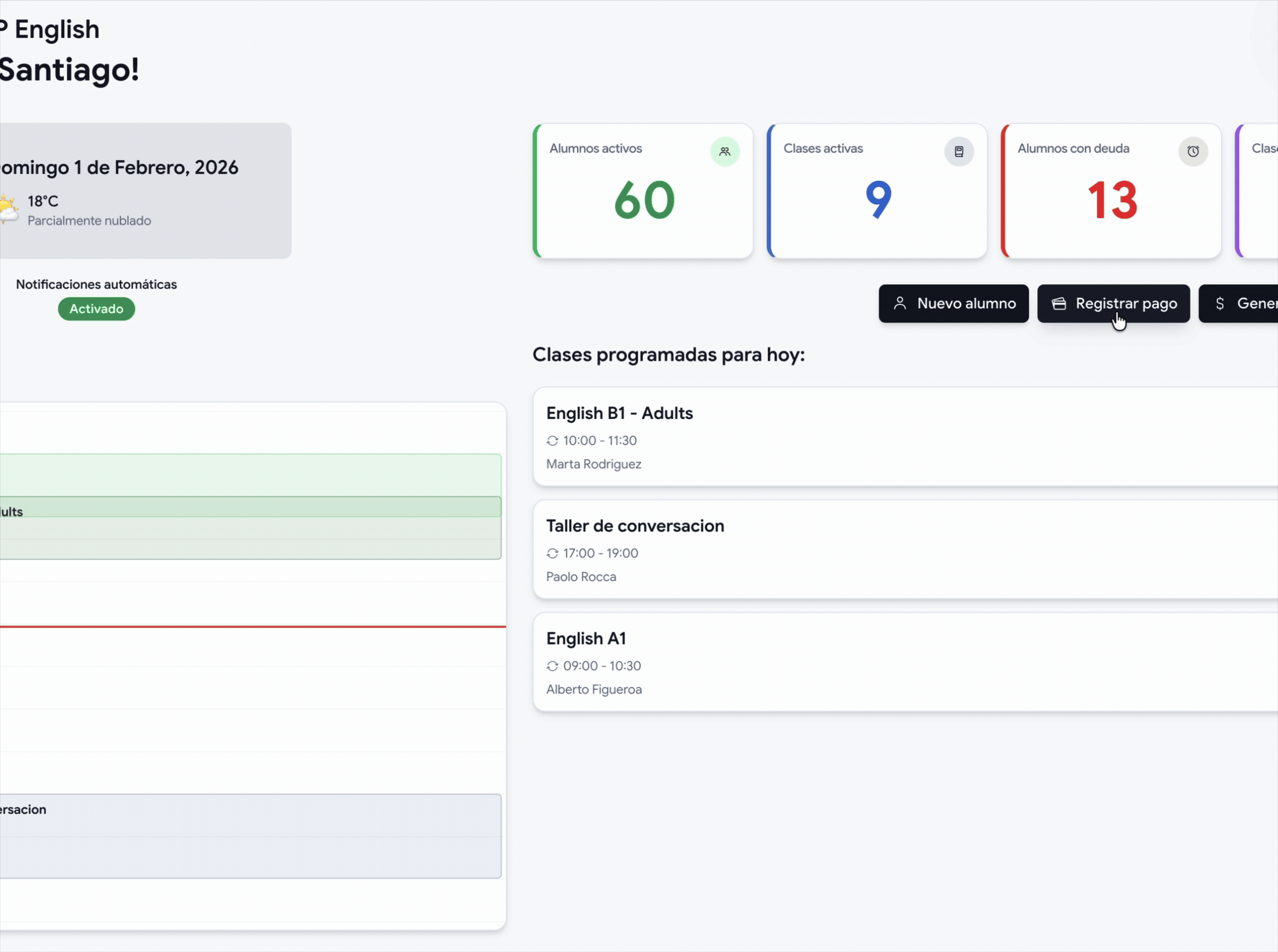 Payment registration