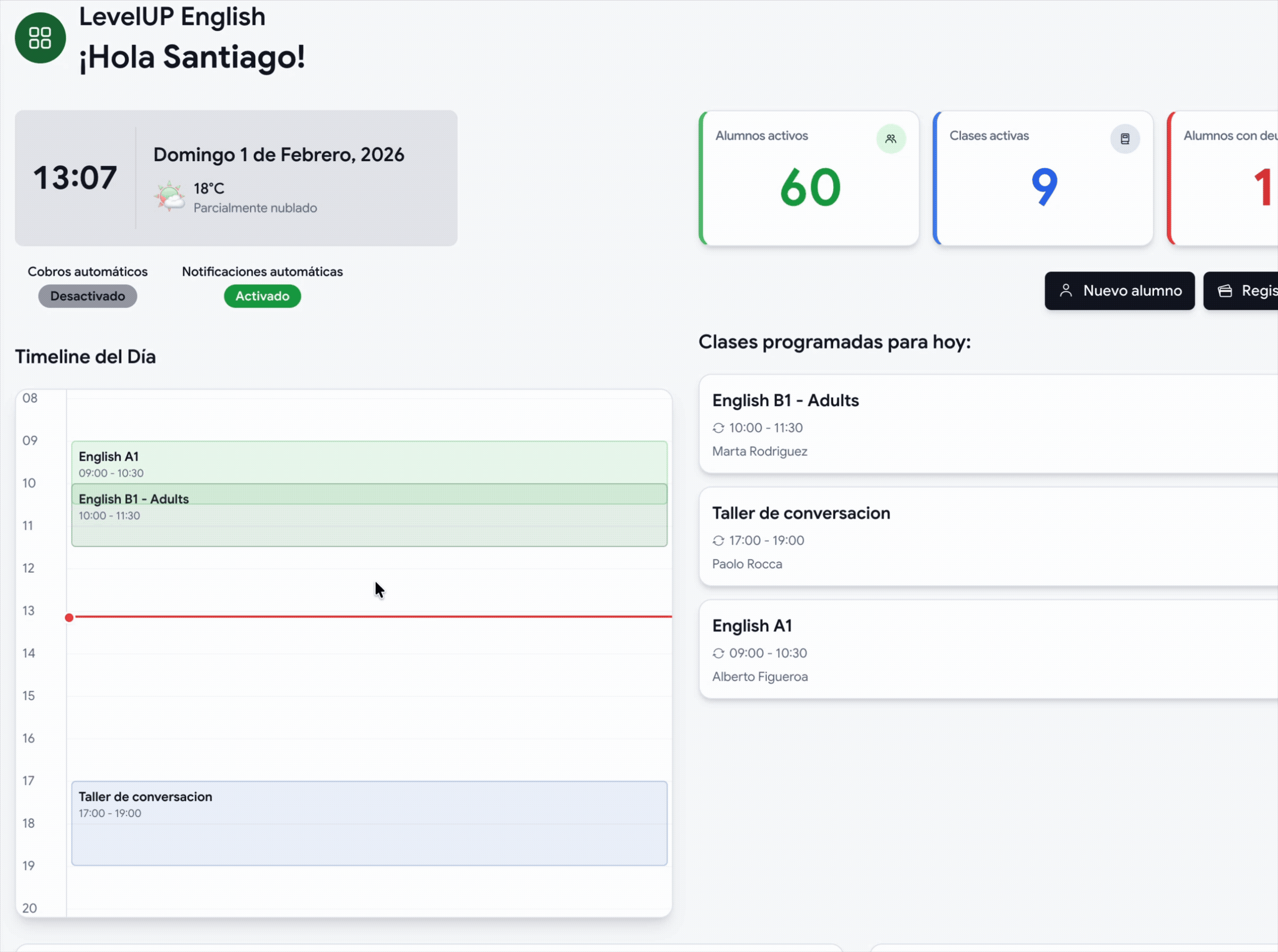 Class suspension and rescheduling